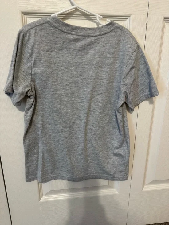 Disney Gray Kids' 100 Years of Wonder Mickey & Pluto Tee sz 7 - Picture 3 of 4